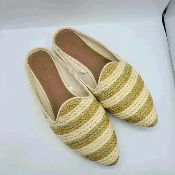 New W/O Tag Universal Thread Women's Beige & Violet Mules Memory Foam Size 8 - Picture 3 of 8